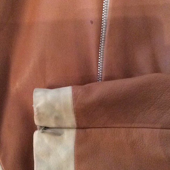 Artico Made In Italy Leather Coat - Picture 8 of 8